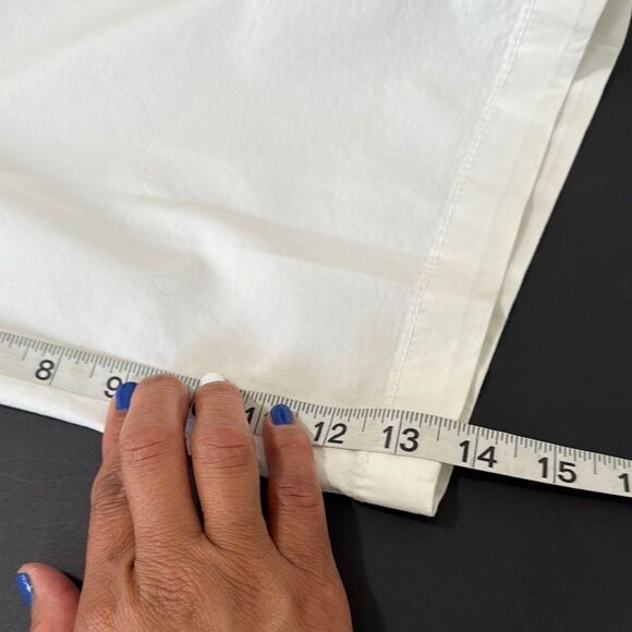 LIZ CLAIBORNE White Capris Size 6 - Picture 5 of 8